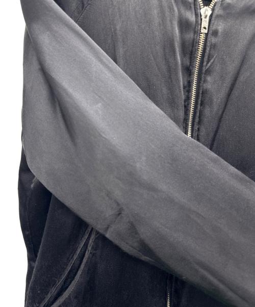 RUDE GALLERY（ルードギャラリー）RUDE GALLERY (ルードギャラリー) ベロアジャケット ブラック サイズ:3の古着・服飾アイテム