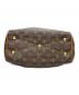 中古・古着 LOUIS VUITTON (ルイ ヴィトン) ハンドバッグ ティヴォリPM ブラウン：90000円