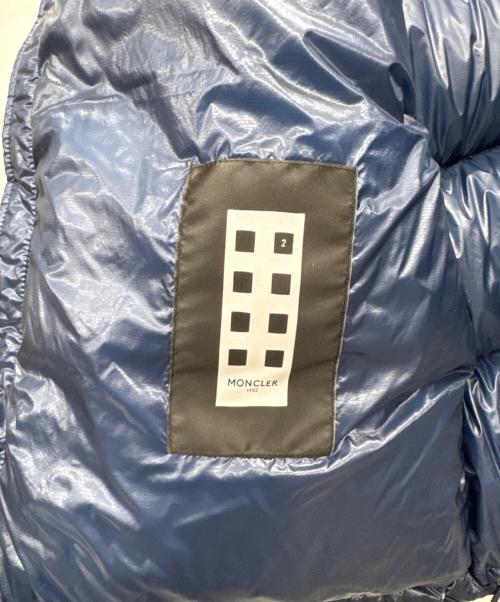 MONCLER（モンクレール）MONCLER (モンクレール) ダウンジャケット ネイビー サイズ:1の古着・服飾アイテム