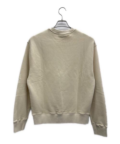 maison kitsune（メゾンキツネ）maison kitsune (メゾンキツネ) スウェット ベージュ サイズ:Sの古着・服飾アイテム