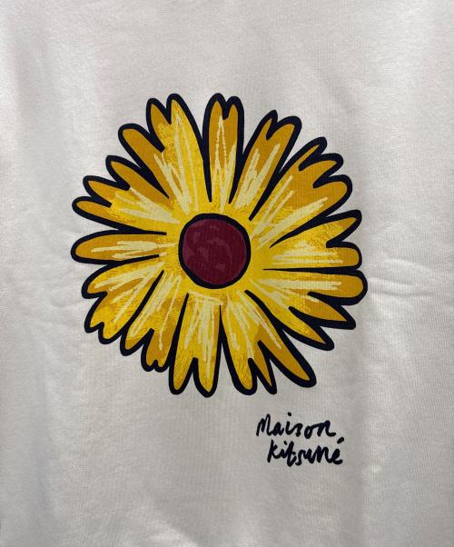 maison kitsune（メゾンキツネ）maison kitsune (メゾンキツネ) スウェット ベージュ サイズ:Sの古着・服飾アイテム