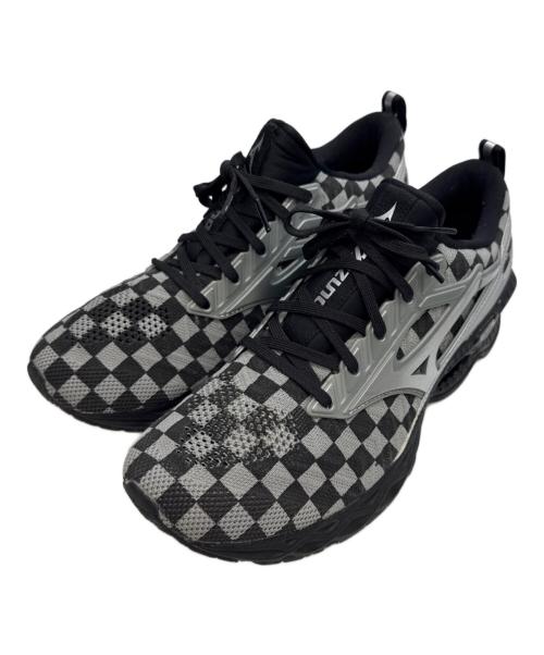 MIZUNO（ミズノ）MIZUNO (ミズノ) BEAMS (ビームス) WAVE CREATION WAVEKNIT BEAMS グレー×ブラック サイズ:27の古着・服飾アイテム