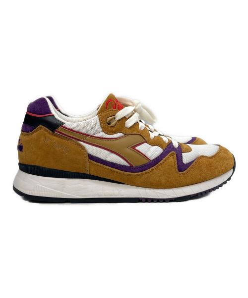 DIADORA（ディアドラ）DIADORA (ディアドラ) Patta (パタ) スニーカー V7000 Honey Mustard ハニーマスタード サイズ:8 1/2の古着・服飾アイテム