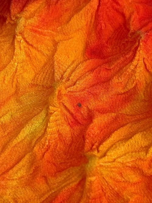 masu（エムエーエスユー）masu (エムエーエスユー) ポップコーンショルダーバッグ オレンジの古着・服飾アイテム