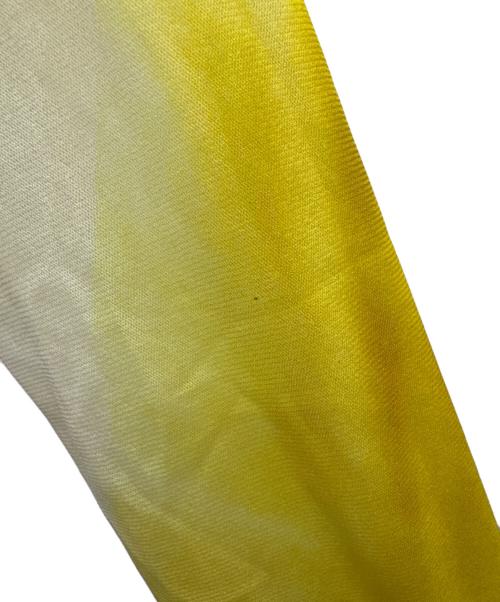 TAAKK（ターク）TAAKK (ターク) HIGH NECK TULLE T-SHIRTS イエロー サイズ:2の古着・服飾アイテム