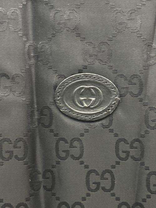 GUCCI（グッチ）GUCCI (グッチ) ガウンコート 収納ポーチ付 ブラック サイズ:XSの古着・服飾アイテム