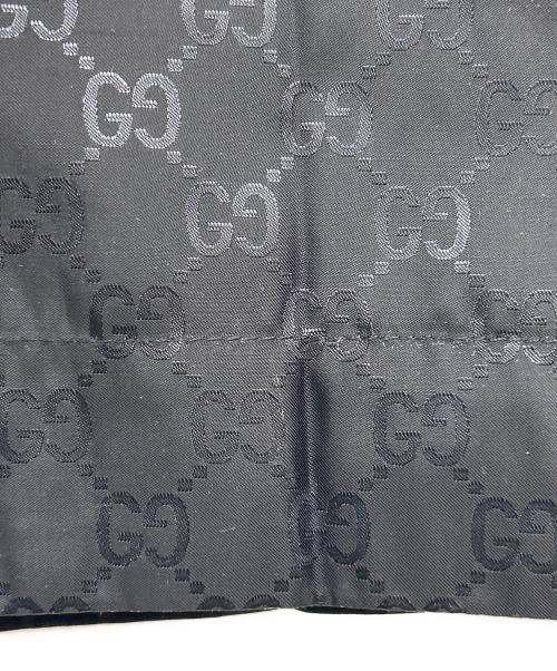 GUCCI（グッチ）GUCCI (グッチ) ガウンコート 収納ポーチ付 ブラック サイズ:XSの古着・服飾アイテム