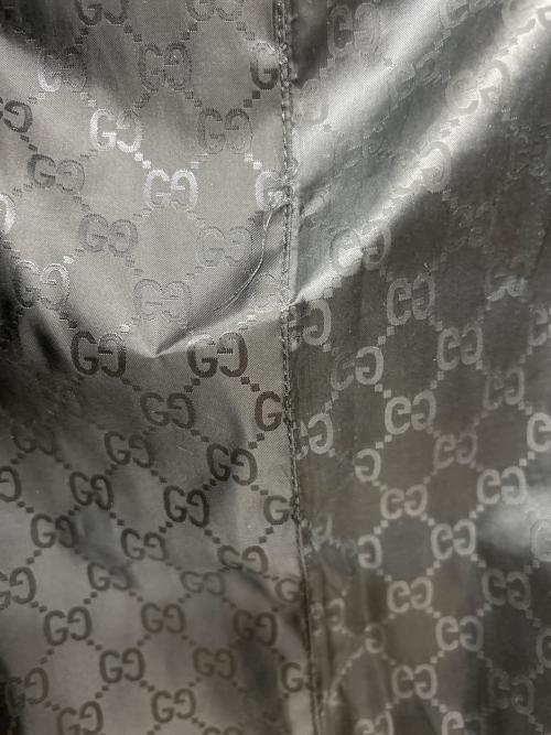 GUCCI（グッチ）GUCCI (グッチ) ガウンコート 収納ポーチ付 ブラック サイズ:XSの古着・服飾アイテム