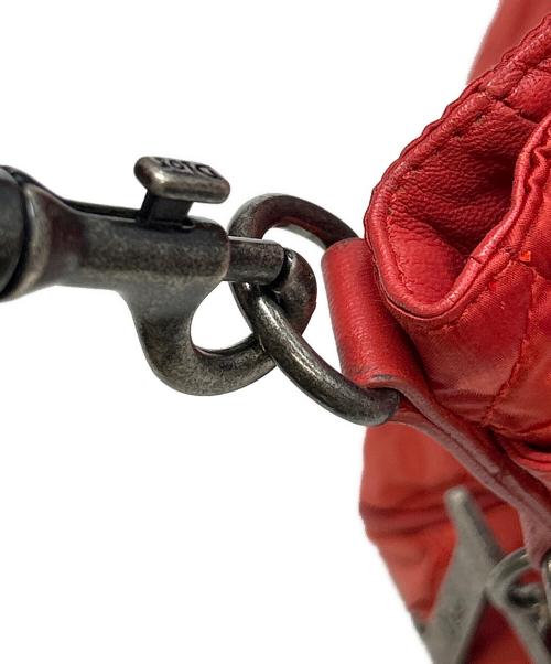 Christian Dior（クリスチャン ディオール）Christian Dior (クリスチャン ディオール) 巾着 カナージュ レッドの古着・服飾アイテム