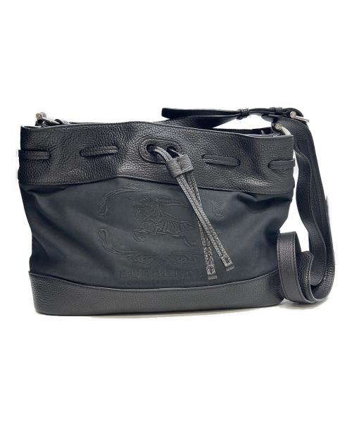 BURBERRY（バーバリー）BURBERRY (バーバリー) ショルダーバッグ ブラックの古着・服飾アイテム