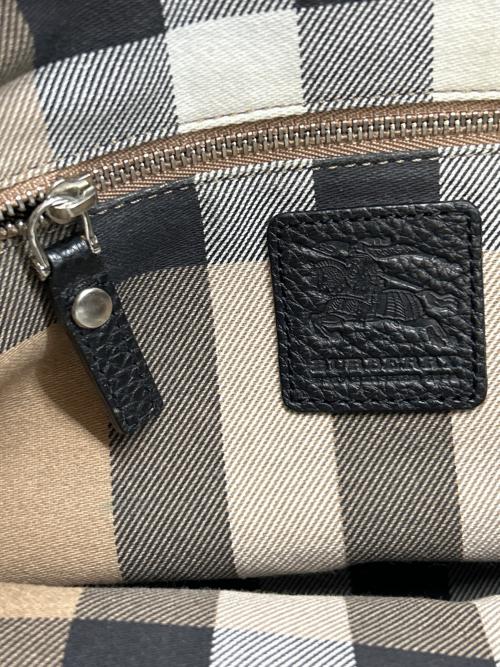 BURBERRY（バーバリー）BURBERRY (バーバリー) ショルダーバッグ ブラックの古着・服飾アイテム