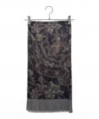 PLEATS PLEASEプリーツプリーズ）の古着「プリーツスカート」｜グレー