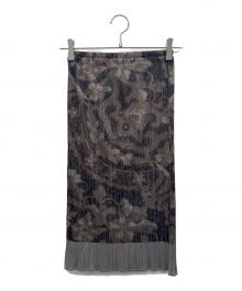 PLEATS PLEASE（プリーツプリーズ）の古着「プリーツスカート」｜グレー