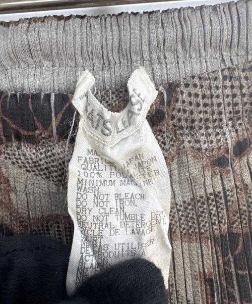 PLEATS PLEASE（プリーツプリーズ）PLEATS PLEASE (プリーツプリーズ) プリーツスカート グレー サイズ:1の古着・服飾アイテム