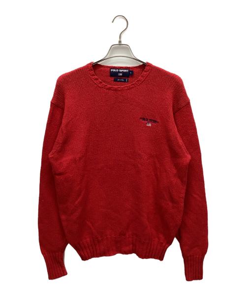 POLO SPORT（ポロスポーツ）POLO SPORT (ポロスポーツ) セーター レッド サイズ:Lの古着・服飾アイテム