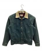 L.L.Beanエルエルビーン）の古着「カラーデニムジャケット」｜グリーン