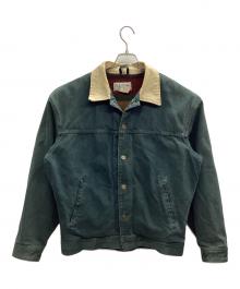 L.L.Bean（エルエルビーン）の古着「カラーデニムジャケット」｜グリーン