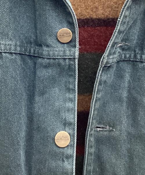 L.L.Bean（エルエルビーン）L.L.Bean (エルエルビーン) カラーデニムジャケット グリーン サイズ:Mの古着・服飾アイテム