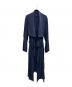 GROUND Y（グラウンドワイ）の古着「ドレープコート」｜ネイビー