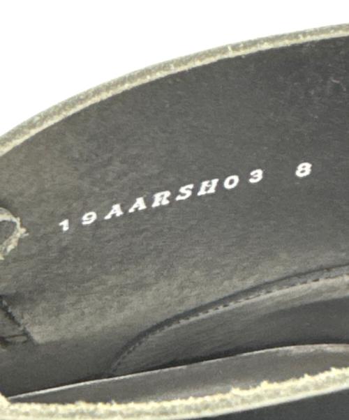 ANREALAGE（アンリアレイジ）ANREALAGE (アンリアレイジ) ハイカットブーツ シルバー×ブラック サイズ:8の古着・服飾アイテム