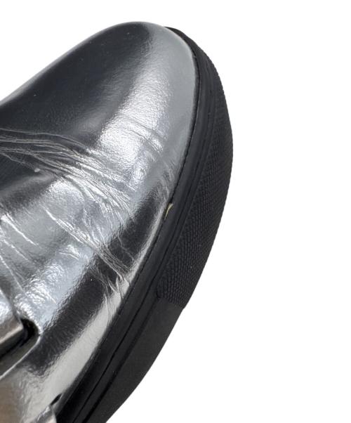 ANREALAGE（アンリアレイジ）ANREALAGE (アンリアレイジ) ハイカットブーツ シルバー×ブラック サイズ:8の古着・服飾アイテム