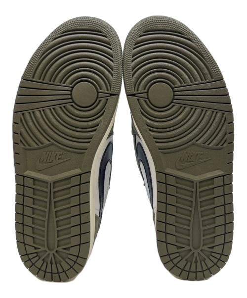 NIKE（ナイキ）NIKE (ナイキ) Air Jordan 1 Low OG グリーン×ホワイト サイズ:28 未使用品の古着・服飾アイテム