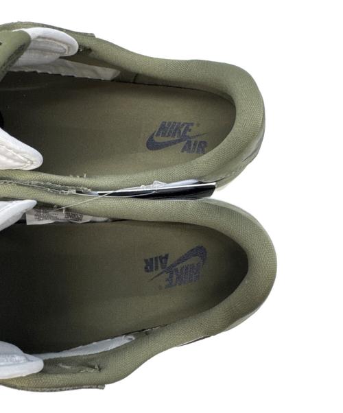 NIKE（ナイキ）NIKE (ナイキ) Air Jordan 1 Low OG グリーン×ホワイト サイズ:28 未使用品の古着・服飾アイテム