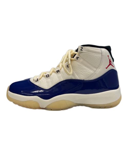 NIKE（ナイキ）NIKE (ナイキ) Air Jordan 11 Retro RA ホワイト×ブルー サイズ:26.5 未使用品の古着・服飾アイテム