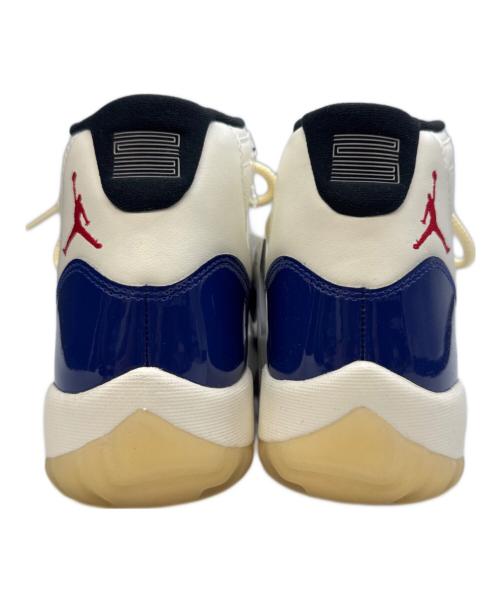 NIKE（ナイキ）NIKE (ナイキ) Air Jordan 11 Retro RA ホワイト×ブルー サイズ:26.5 未使用品の古着・服飾アイテム