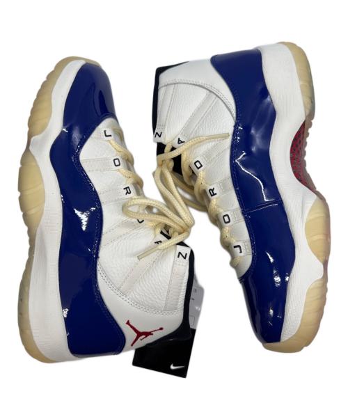 NIKE（ナイキ）NIKE (ナイキ) Air Jordan 11 Retro RA ホワイト×ブルー サイズ:26.5 未使用品の古着・服飾アイテム