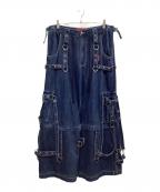 ）の古着「STRAP ZIP OFF PANT」｜ブルー