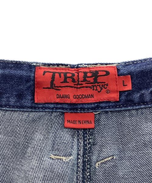 TRIPP NYC（トリップニューヨークシティー）TRIPP NYC (トリップニューヨークシティー) STRAP ZIP OFF PANT ブルー サイズ:Lの古着・服飾アイテム
