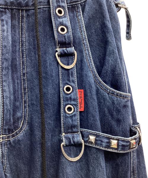 TRIPP NYC（トリップニューヨークシティー）TRIPP NYC (トリップニューヨークシティー) STRAP ZIP OFF PANT ブルー サイズ:Lの古着・服飾アイテム