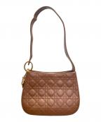 Christian Diorクリスチャン ディオール）の古着「ワンショルダーバッグ カナージュ」｜ブラウン