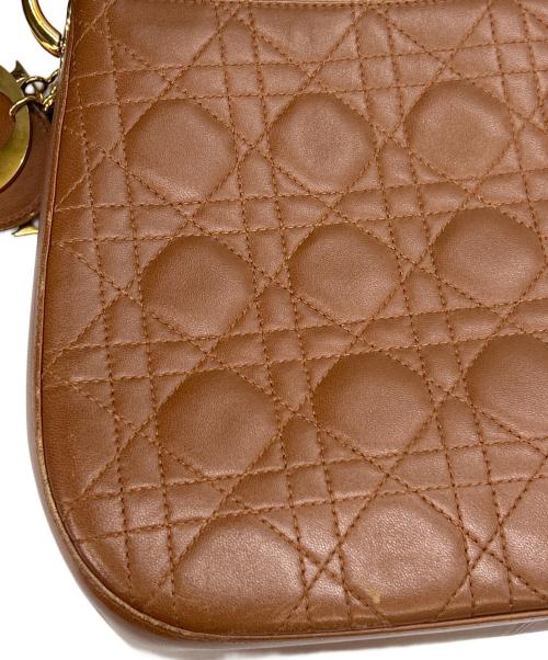 Christian Dior（クリスチャン ディオール）Christian Dior (クリスチャン ディオール) ワンショルダーバッグ カナージュ ブラウンの古着・服飾アイテム