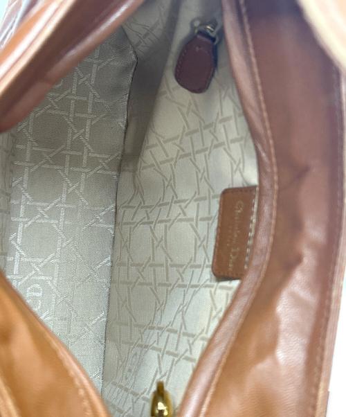 Christian Dior（クリスチャン ディオール）Christian Dior (クリスチャン ディオール) ワンショルダーバッグ カナージュ ブラウンの古着・服飾アイテム