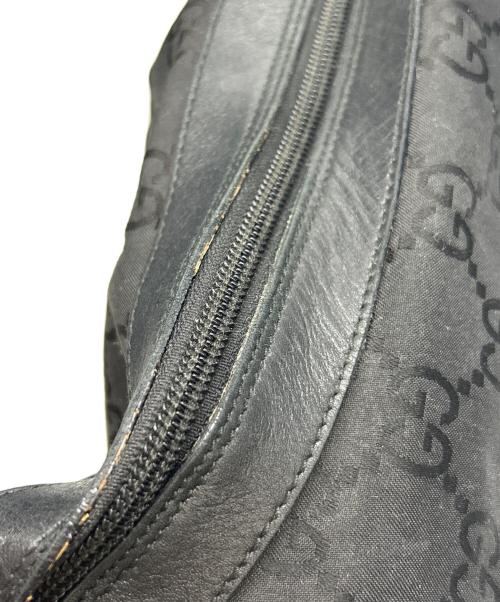 GUCCI（グッチ）GUCCI (グッチ) ワンショルダーバッグ バンブーハンドル  ブラックの古着・服飾アイテム