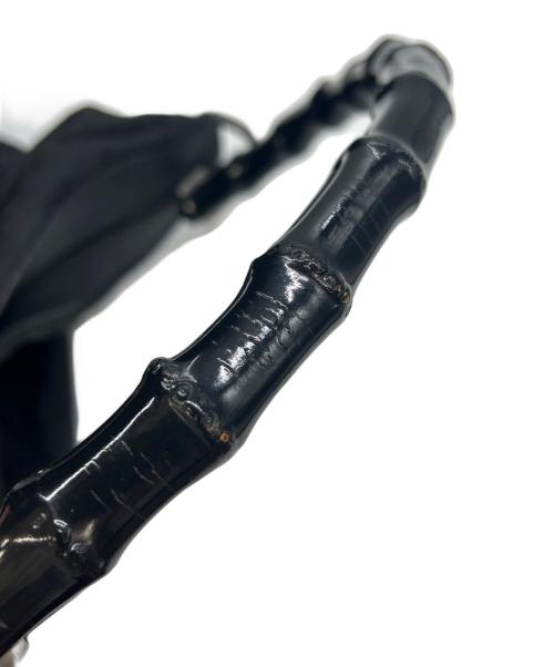 GUCCI（グッチ）GUCCI (グッチ) ワンショルダーバッグ バンブーハンドル  ブラックの古着・服飾アイテム