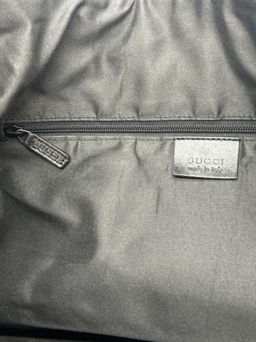 GUCCI（グッチ）GUCCI (グッチ) ワンショルダーバッグ バンブーハンドル  ブラックの古着・服飾アイテム