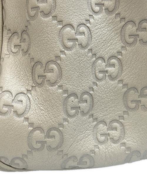 GUCCI（グッチ）GUCCI (グッチ) トートバッグ スーキー グッチシマ ホワイトの古着・服飾アイテム