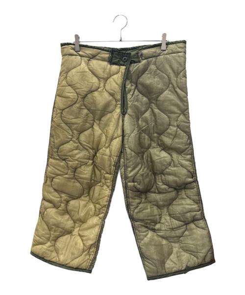 US ARMY（ユーエスアーミー）US ARMY (ユーエスアーミー) M-65 フィールドカーゴパンツ ライナー 1973年製 グリーン サイズ:SMALL SHORT AND REGULARの古着・服飾アイテム