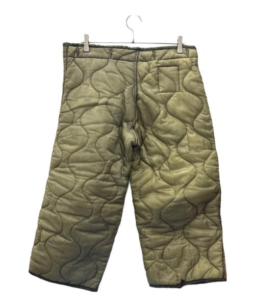 US ARMY（ユーエスアーミー）US ARMY (ユーエスアーミー) M-65 フィールドカーゴパンツ ライナー 1973年製 グリーン サイズ:SMALL SHORT AND REGULARの古着・服飾アイテム