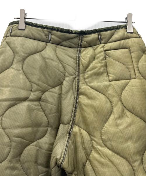 US ARMY（ユーエスアーミー）US ARMY (ユーエスアーミー) M-65 フィールドカーゴパンツ ライナー 1973年製 グリーン サイズ:SMALL SHORT AND REGULARの古着・服飾アイテム