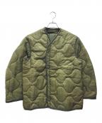 US ARMYユーエスアーミー）の古着「M-65フィールドジャケット ライナー 1987年製」｜グリーン