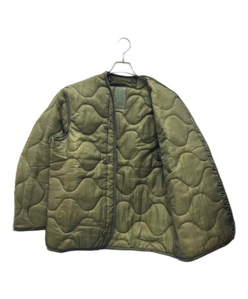 US ARMY（ユーエスアーミー）US ARMY (ユーエスアーミー) M-65フィールドジャケット ライナー 1987年製 グリーン サイズ:SMALLの古着・服飾アイテム