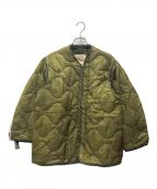 US ARMYユーエスアーミー）の古着「M-65フィールドジャケット ライナー 1978年製」｜グリーン