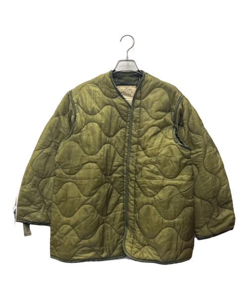 US ARMY（ユーエスアーミー）US ARMY (ユーエスアーミー) M-65フィールドジャケット ライナー 1978年製 グリーン サイズ:SMALLの古着・服飾アイテム