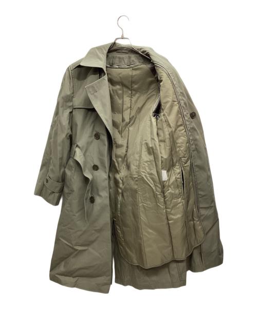 USMC（ユーエスエムシー）USMC (ユーエスエムシー) USMC（アメリカ海兵隊）トレンチコート ライナー付き 2010年 グレー サイズ:38Sの古着・服飾アイテム