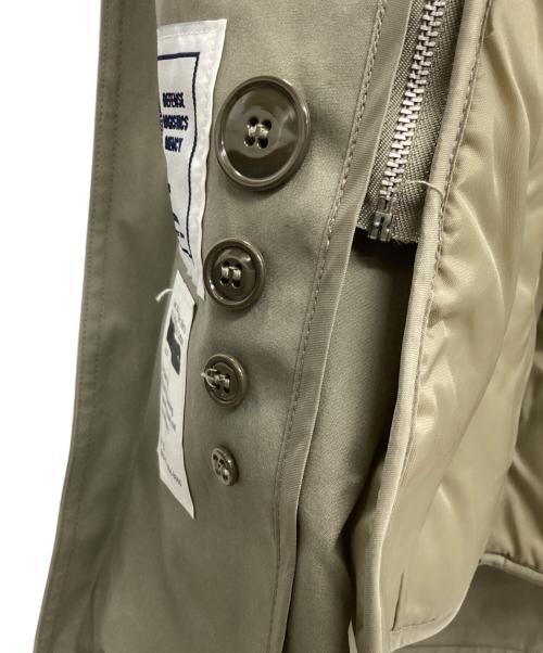 USMC（ユーエスエムシー）USMC (ユーエスエムシー) USMC（アメリカ海兵隊）トレンチコート ライナー付き 2010年 グレー サイズ:38Sの古着・服飾アイテム