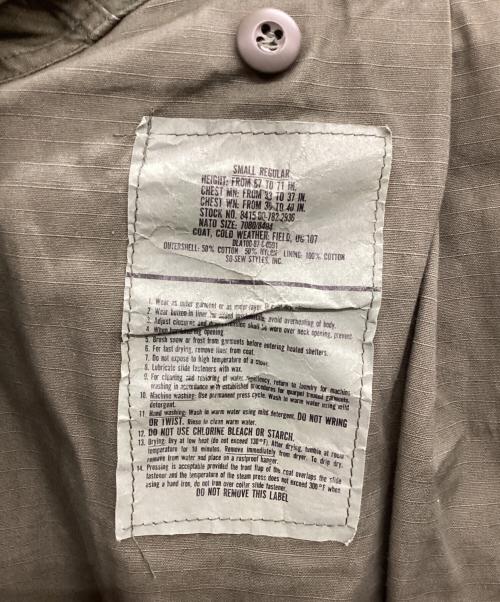 US ARMY（ユーエスアーミー）US ARMY (ユーエスアーミー) M-65 フィールドジャケット 1987年 グリーン サイズ:SMALL REGULARの古着・服飾アイテム